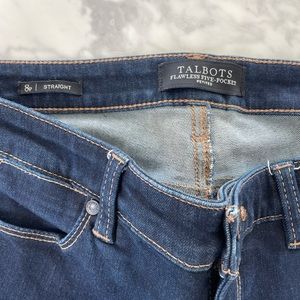 TALBOTS Flawless Five Pocket Jeans Petite size 8